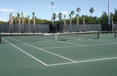 clay tennis court surface