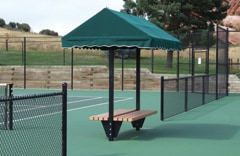 Tennis Court Shade Shelter